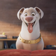 An animated Krypto the Super-Dog "smiles" at the camera.